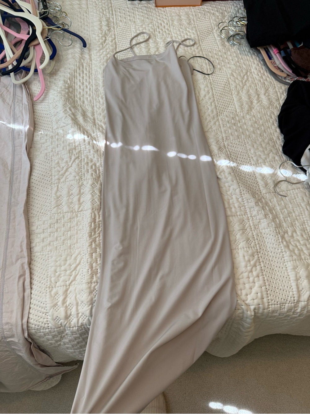 H&M DIVIDED Light Taupe Strappy Women's Dress